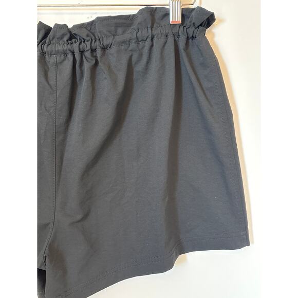 Calia Journey Collection High Rise Paperbag Shorts Black Relaxed Size M Casual - Picture 9 of 12